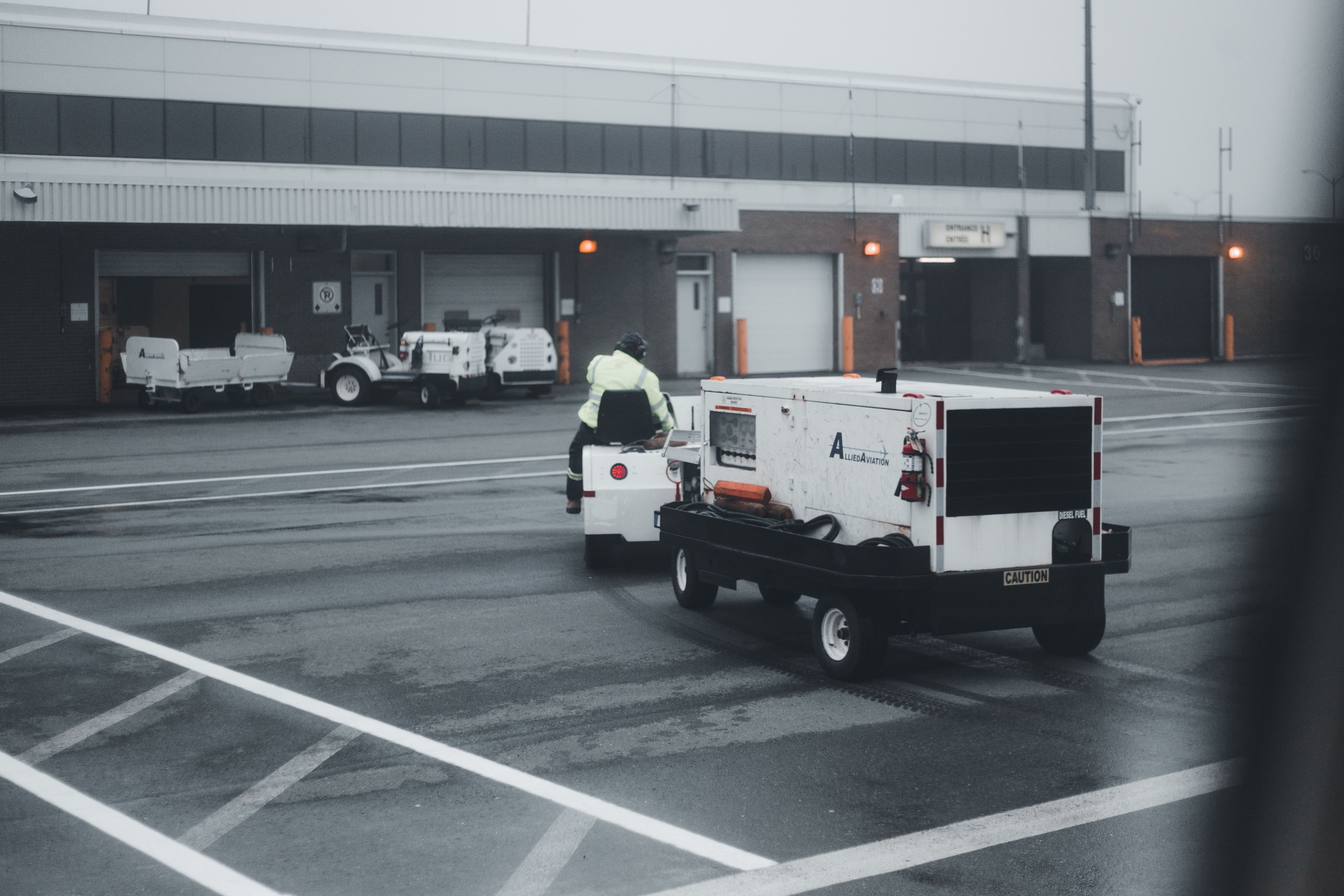 Roadside assistance being provided